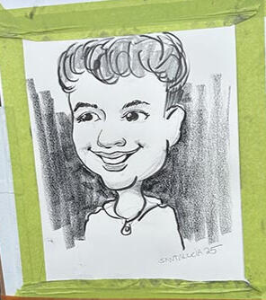 Cute Live caricatures in Montreal Cute Caricature